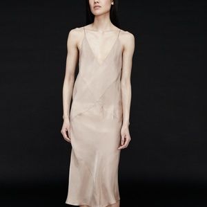 RAVINE SLIPDRESS — BEIGE